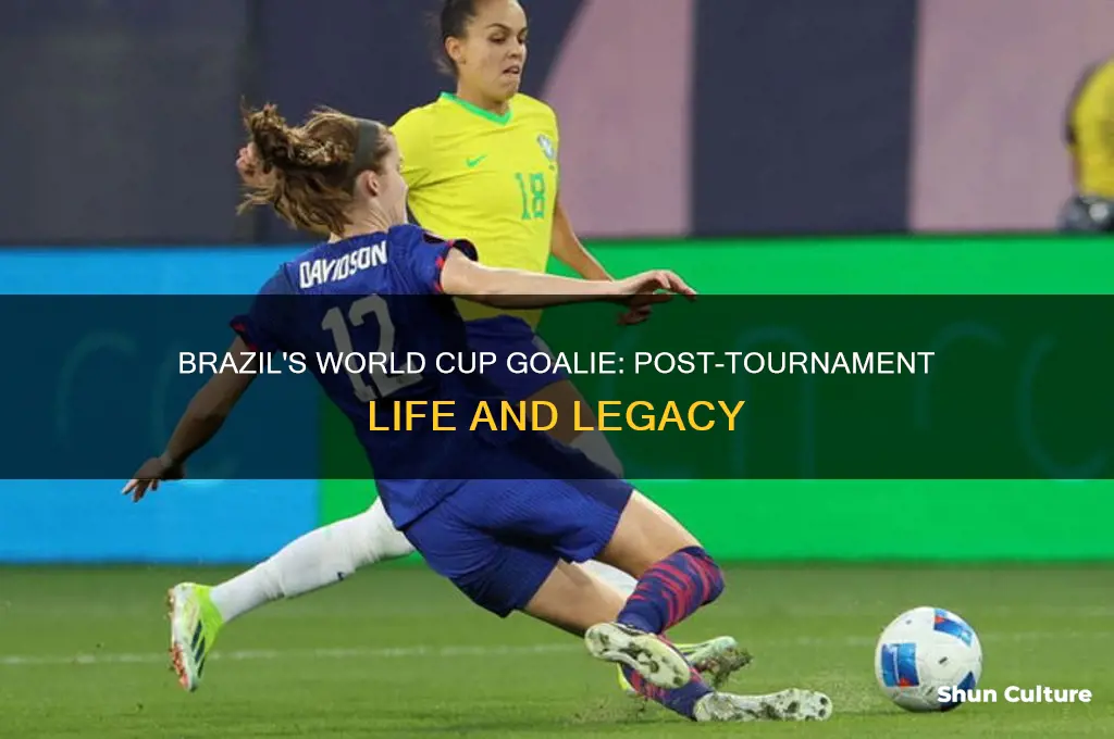what happened to the brazil goalie after world cup