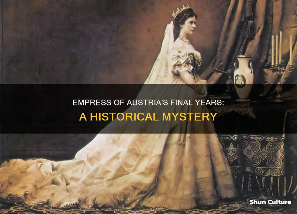 what happened to the empress of austria