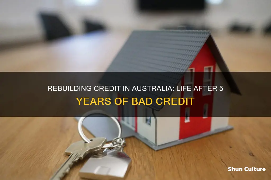 what happens after 5 years of bad credit australia