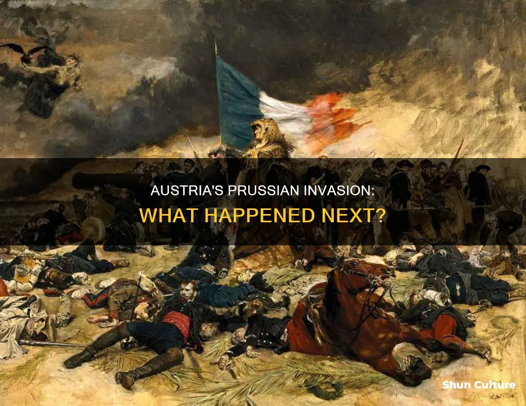 what happens after the austrian invade the prussian territory