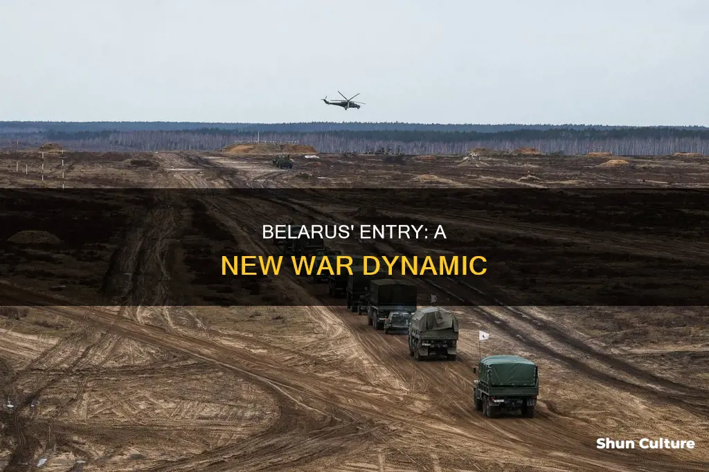 what happens if belarus enters the war