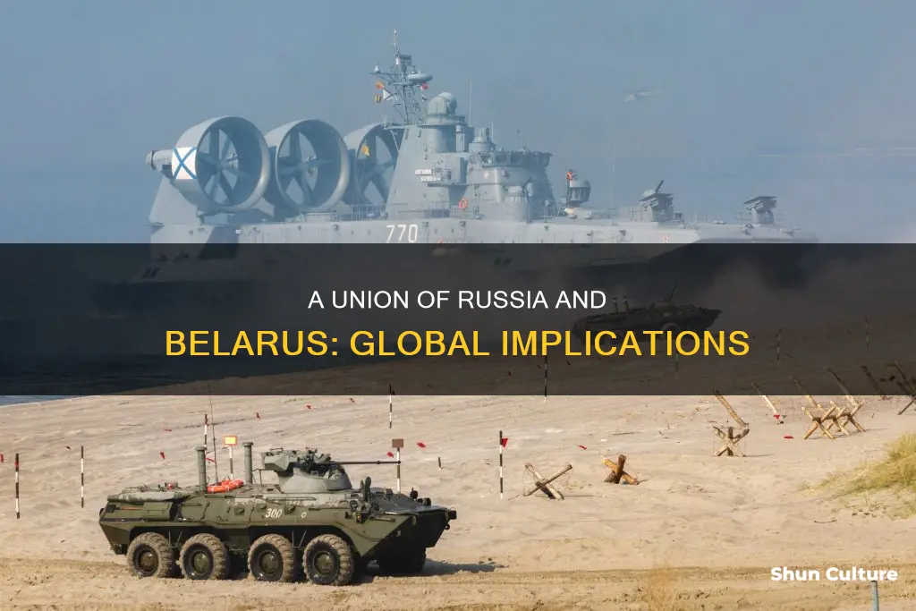 what happens if belarus join russia