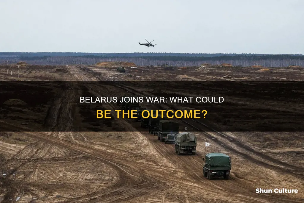 what happens if belarus joins war