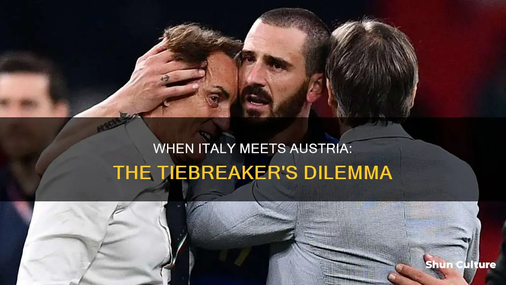 what happens if italy and austria tie