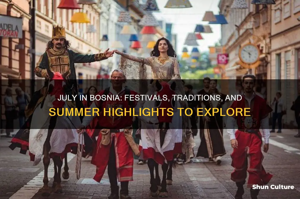 what happens in july in bosnia