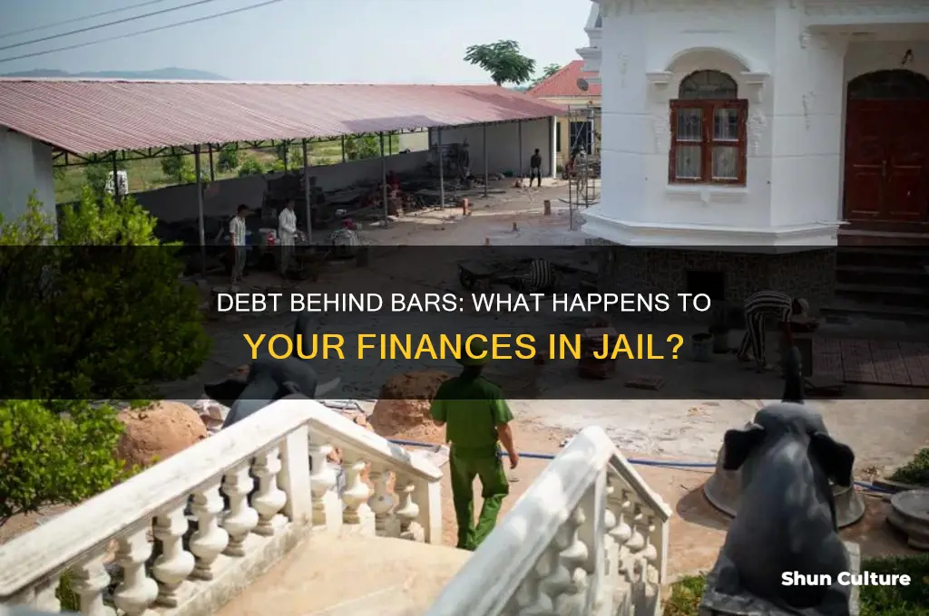 what happens to debt when you go to jail australia