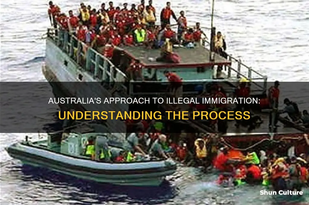 what happens to illegal immigrants in australia