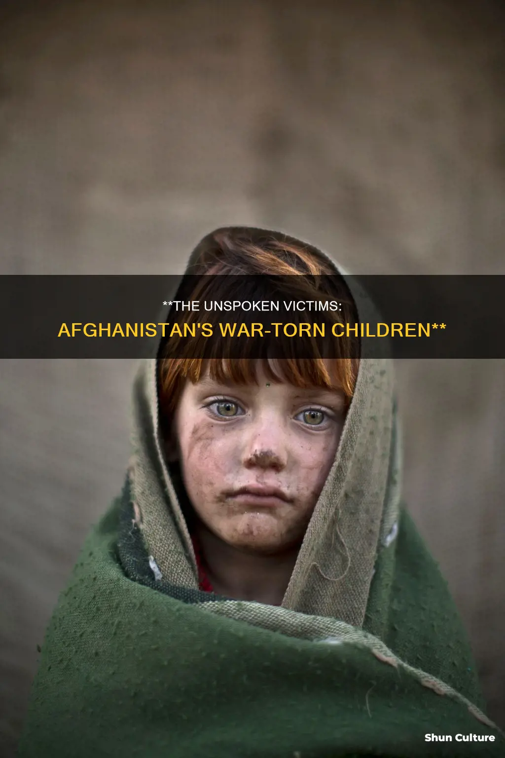 what happens to kids of war in afghanistan