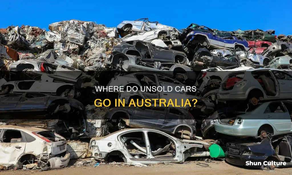 what happens to unsold cars in australia