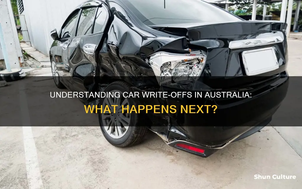what happens when car is written off australia