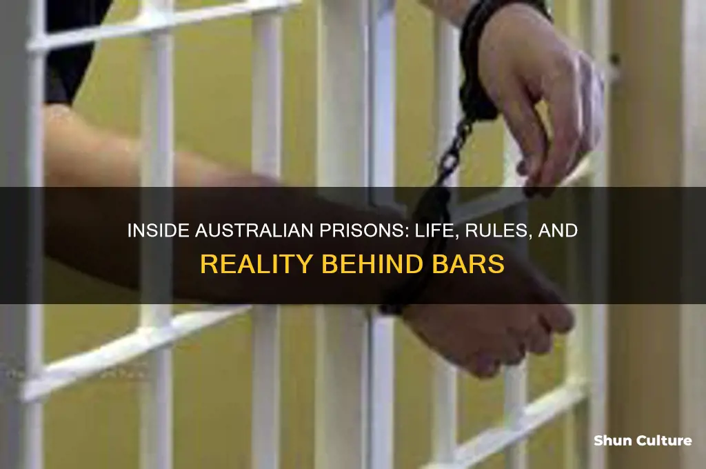 what happens when you go to jail in australia