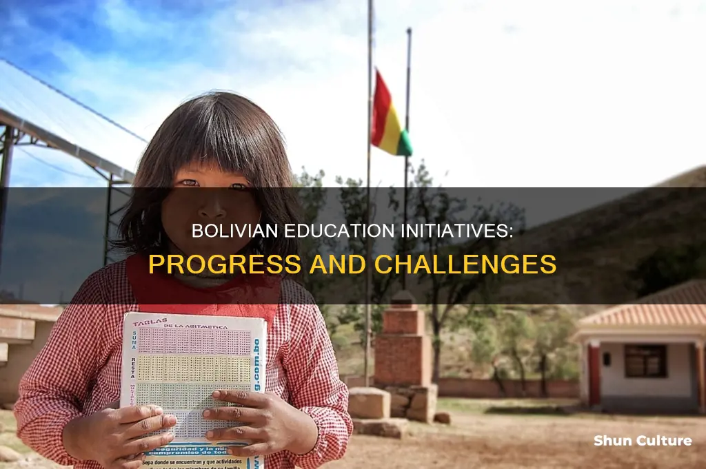 what has been done to better education in bolivia