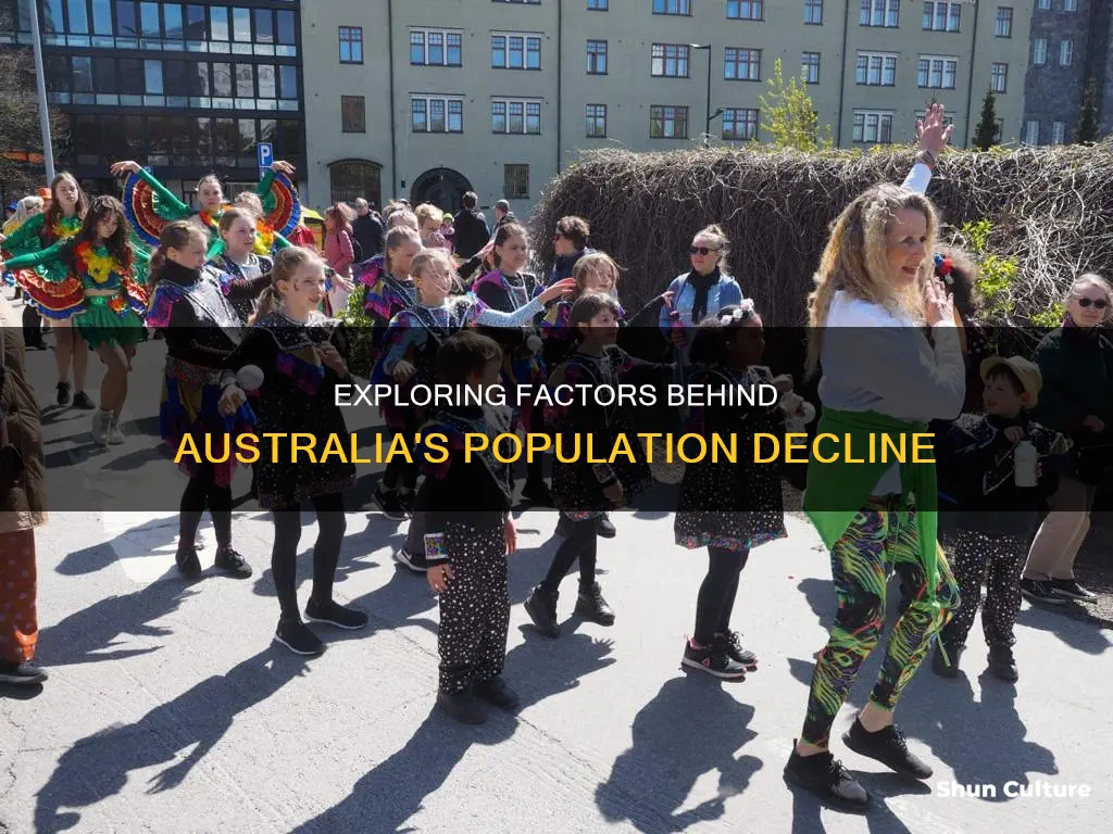 what has led to a decrease in australia