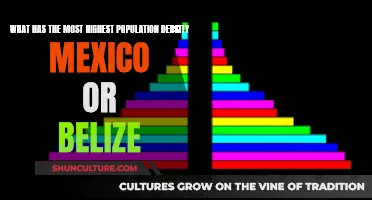 Population Comparison: Mexico vs Belize