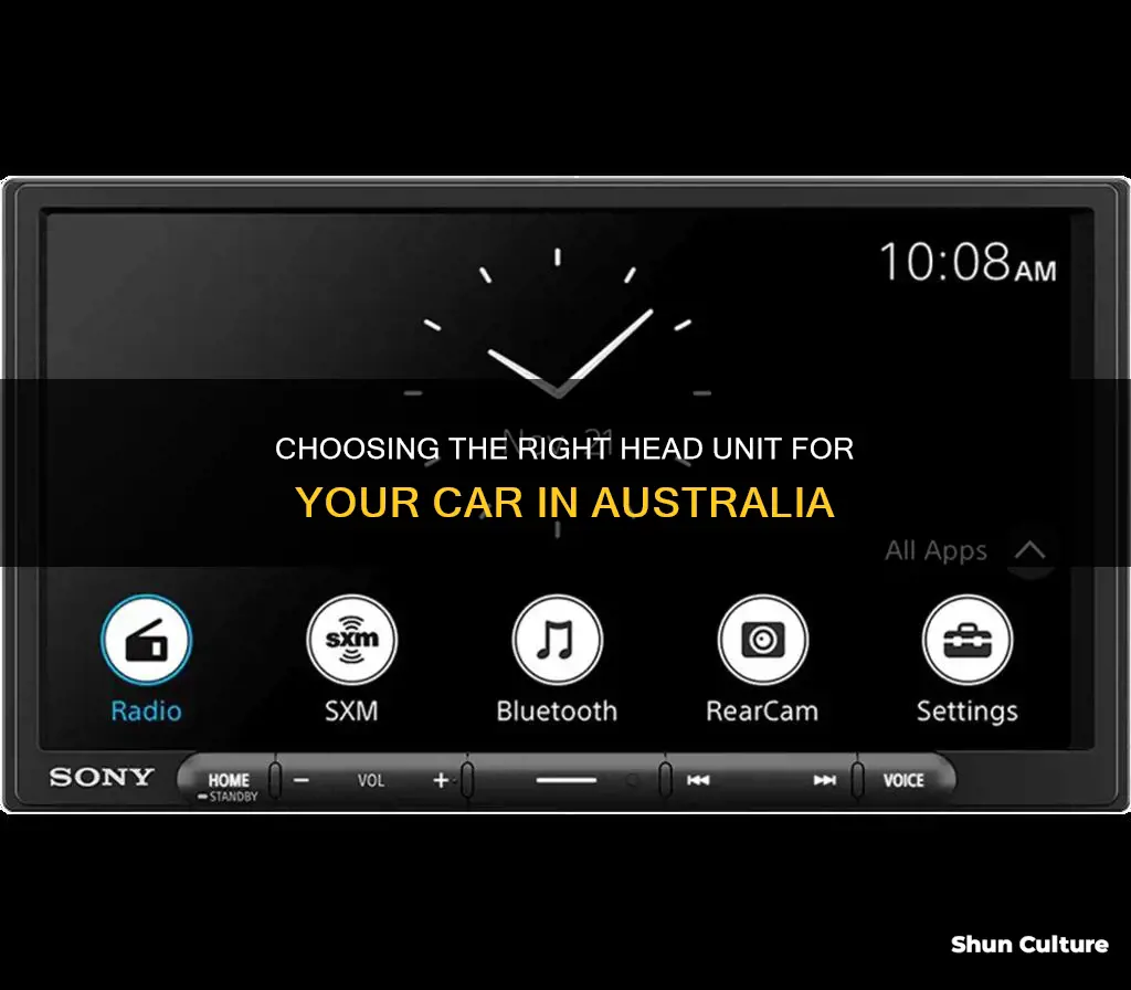 what head unit fits my car australia