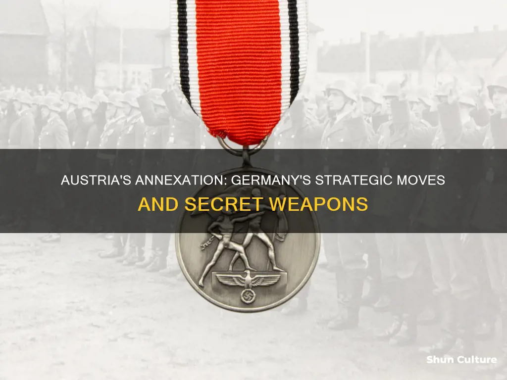 what helped germany annex austria
