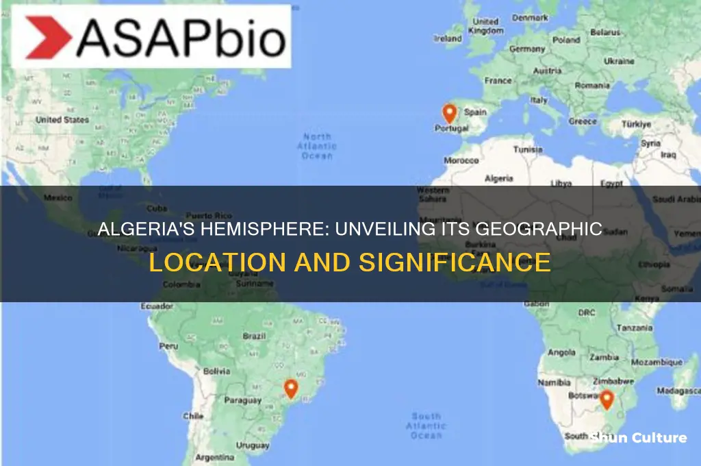 what hemisphere is algeria