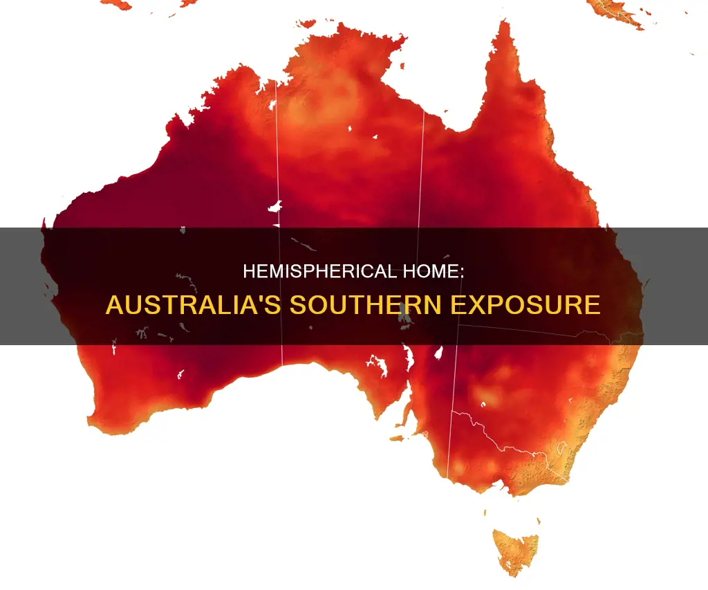 what hemisphere is australia found in