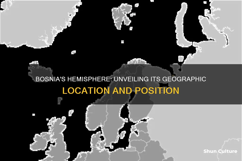what hemisphere is bosnia in