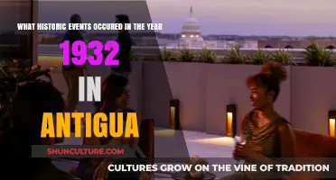 1932 in Antigua: Key Historic Events and Milestones Uncovered