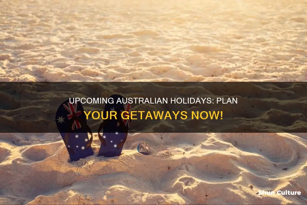 what holidays are coming up australia