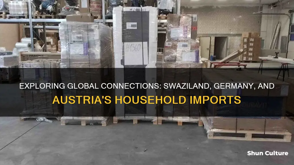 what household items are imported from swaziland germany and austria