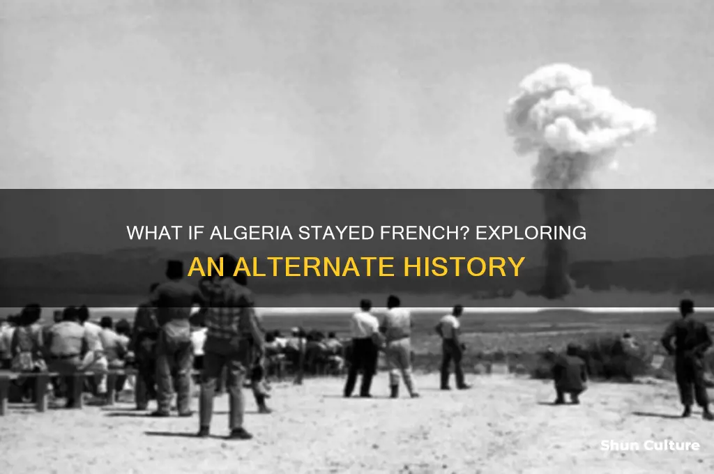 what if algeria had remained part of france