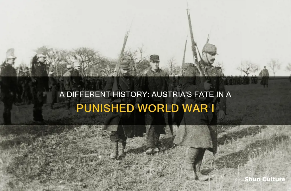 what if austria got punished more during ww1