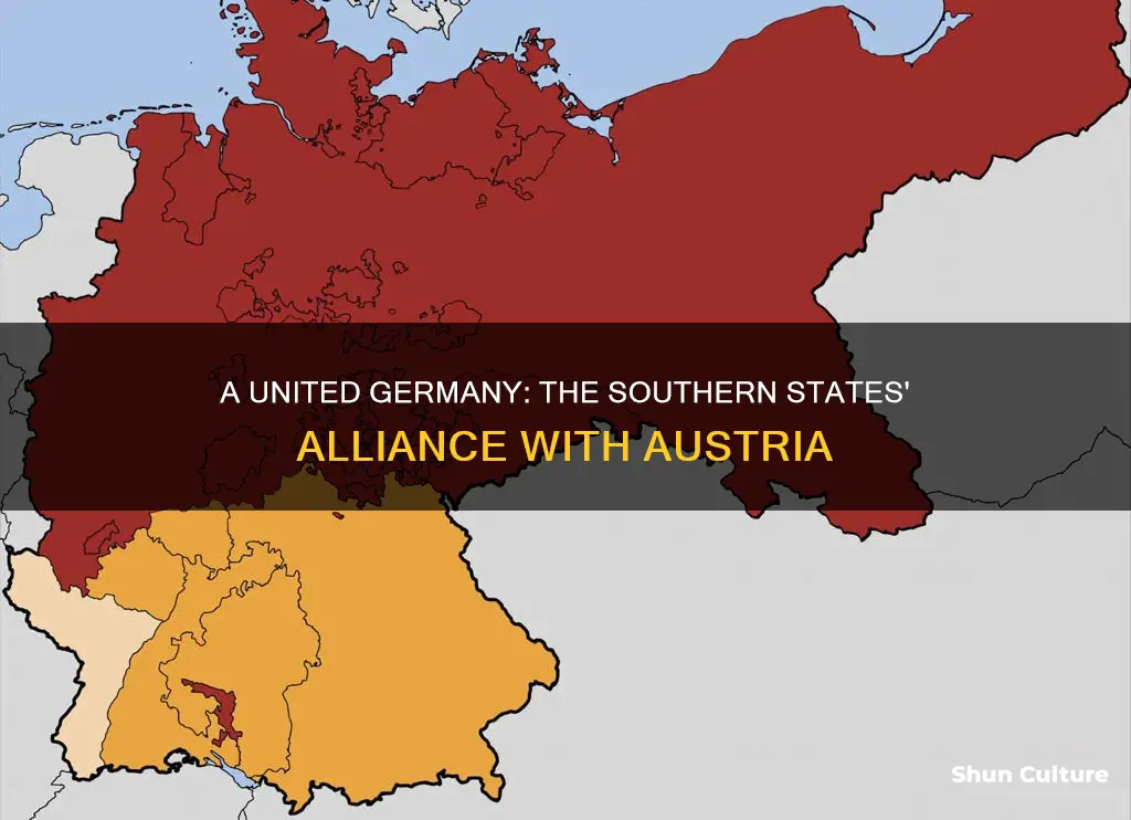 what if the southern german states joined austria