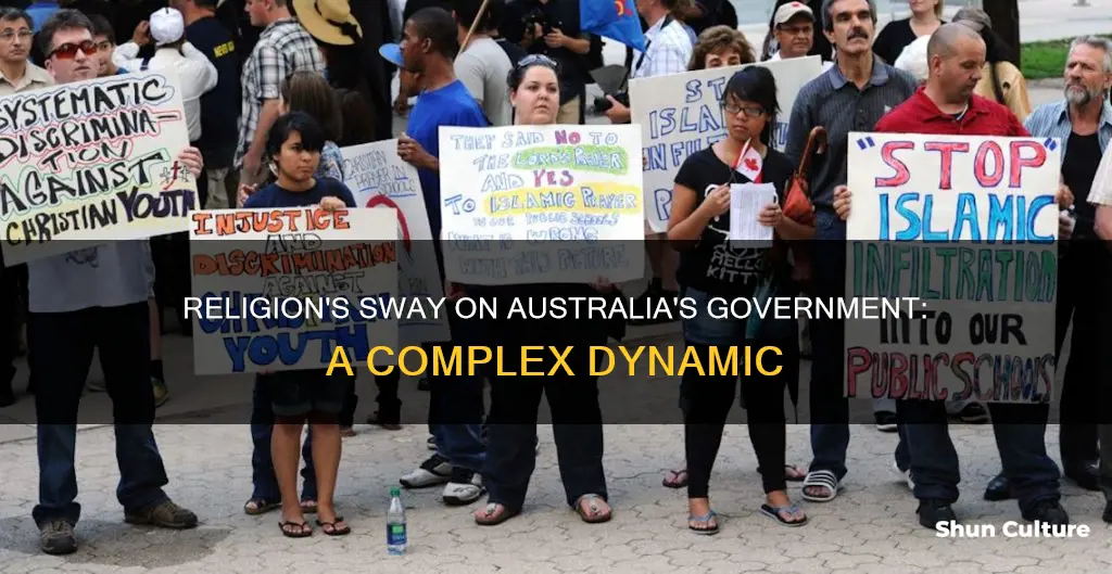 what impact does religion have on australia government