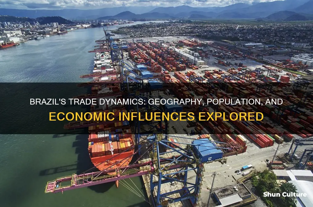 what impacts trade in brazil and where people live