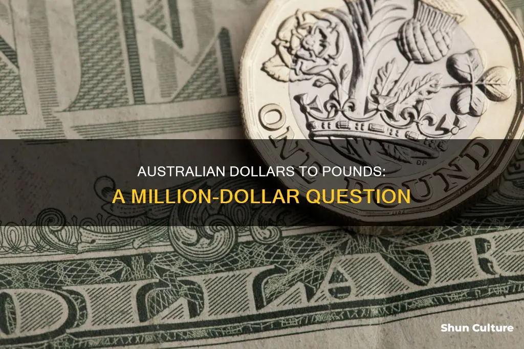 what is 1 million australian dollars in pounds