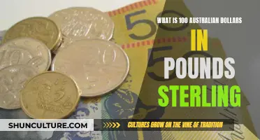 Converting Australian Dollars to Pounds Sterling: How Much?