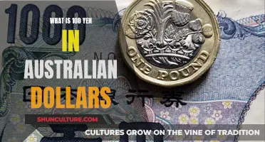 Yen to AUD: How Much is 100 Yen Worth?