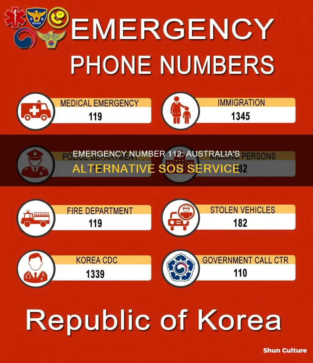 what is 112 number in australia