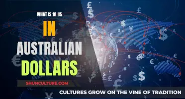 Converting Currency: 18 US Dollars in Australia