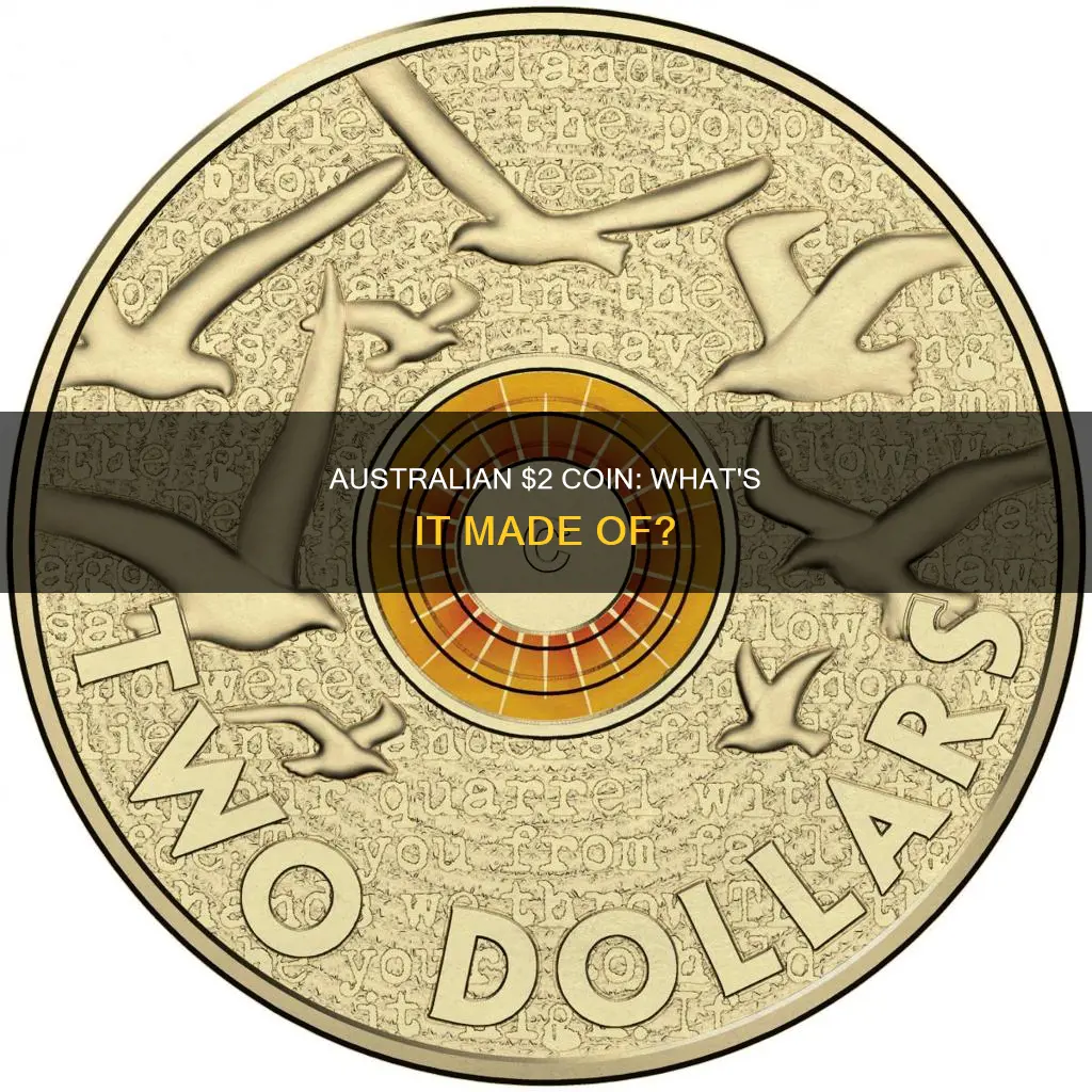 what is 2 dollar coin from australia made out of