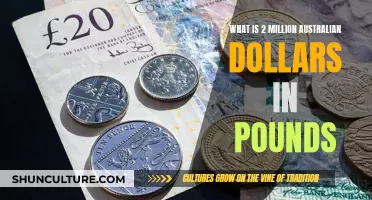 Australian Dollars to Pounds: A 2 Million AUD Conversion