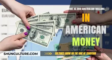 How Much Is 200 Australian Dollars Worth in US Dollars?