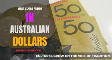 Converting Currency: 2000 Pounds to Australian Dollars