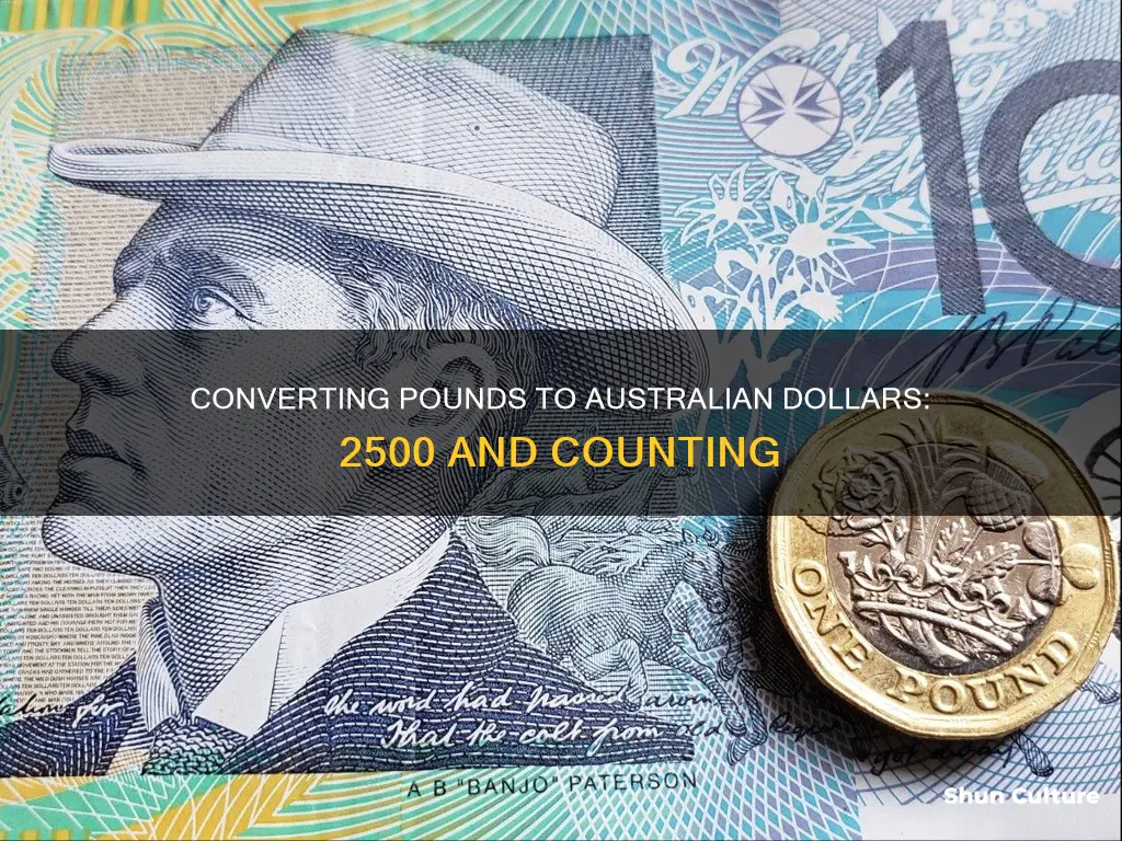 what is 2500 pounds in australian dollars