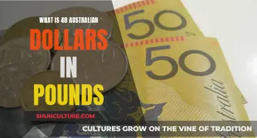 Australian Dollars to Pounds: How Much Is That?