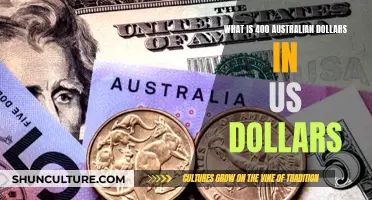 Converting Australian Dollars to US Dollars: How Much is it?