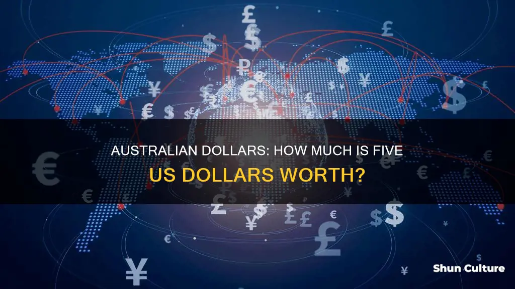 what is 5 dollars in australian dollars