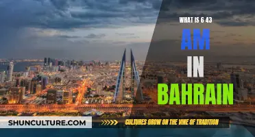 Time Conversion: Bahrain and the Early Morning