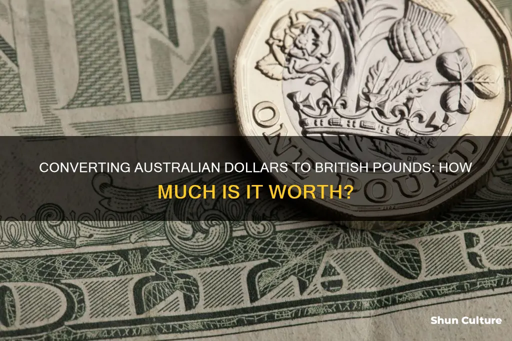 what is 95 australian dollars in pounds