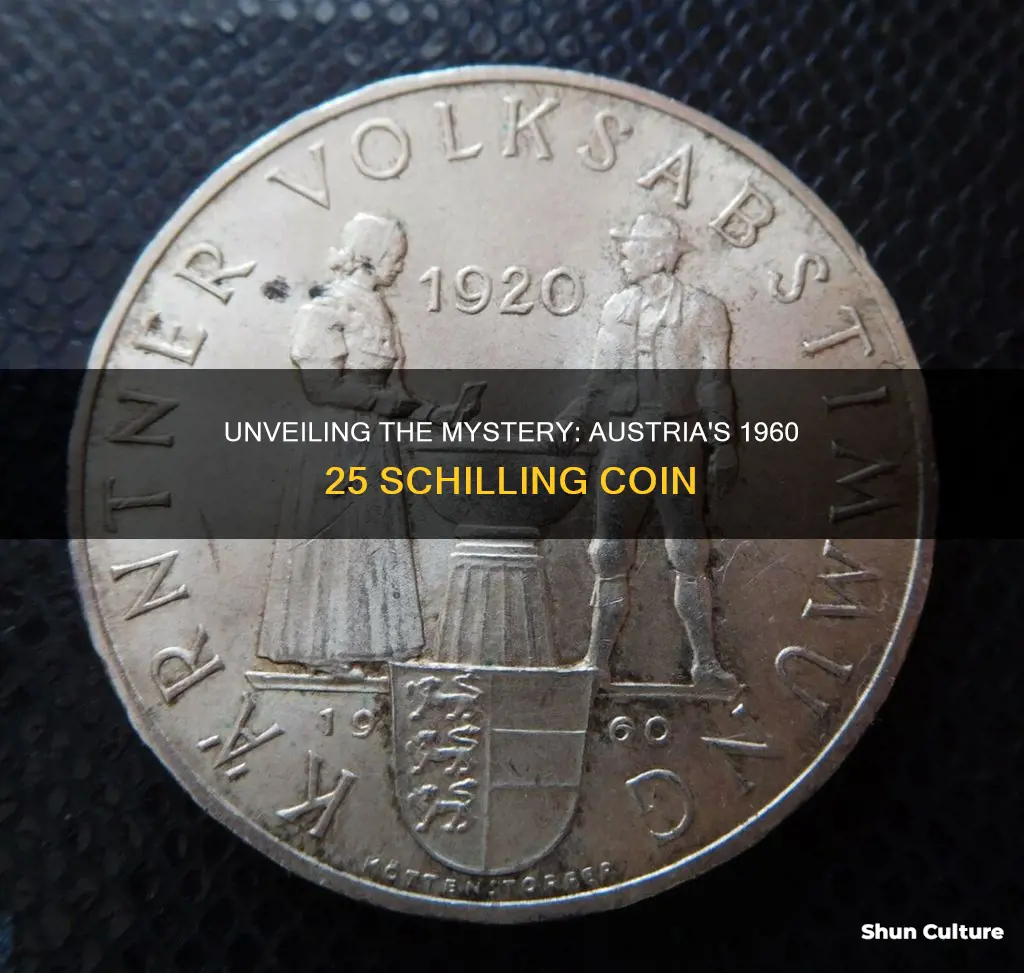 what is a 1960 austria 25 schilling