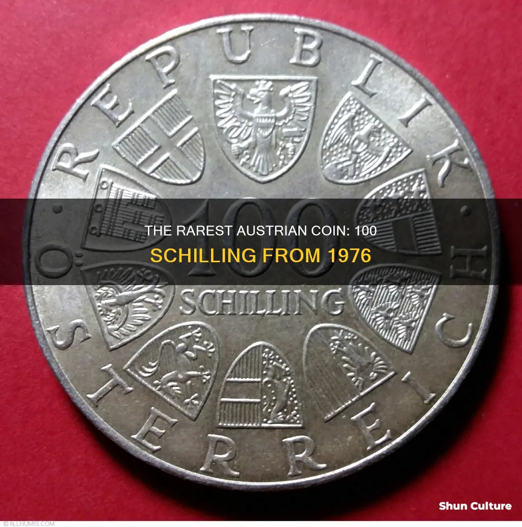 what is a 1976 austria 100 schilling