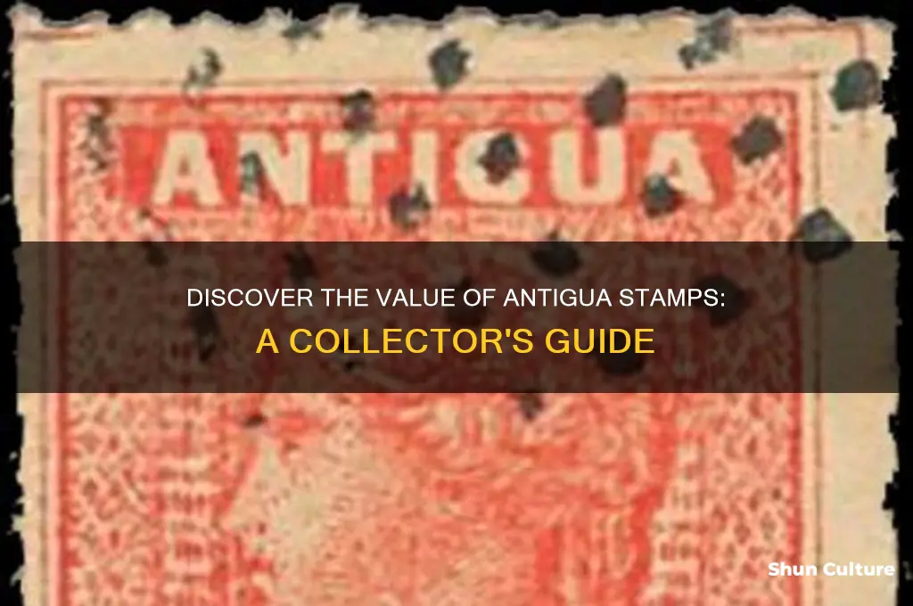 what is a antigua stamp worth