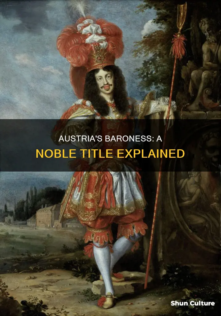 what is a baroness in austria